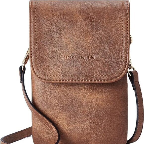 Handbags - Vegan‎ Leather Crossbody Bag | Small Phone Wallet Purse with Strap